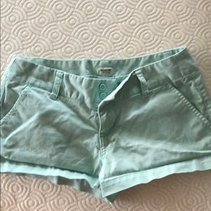 Teal/aqua shorts!